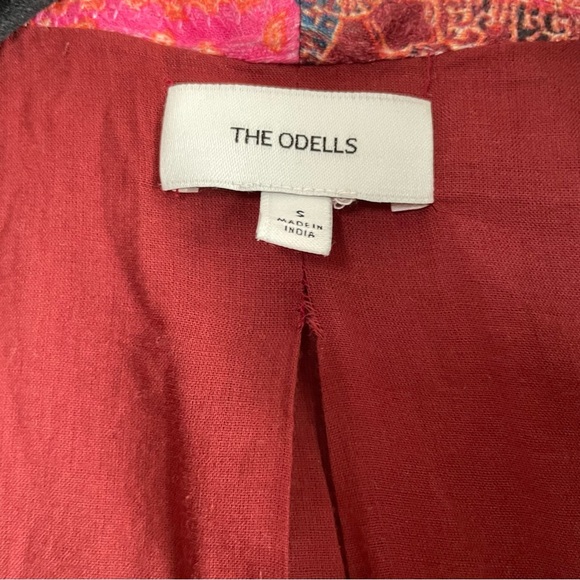 The Odell’s Women’s Mathilde Patchwork Coat Garnet‎ Hill Small $208 cottagecore - Picture 8 of 11